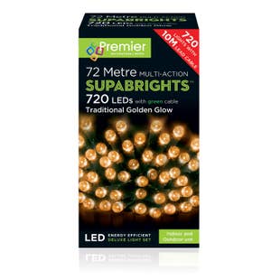 SUPABRIGHT 72M Multi Action 720 LED - Traditional Golden Glow - LV132062TGD