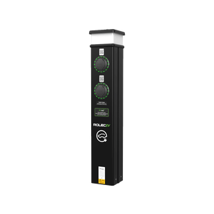 Rolec BasicCharge:EV OpenCharge 2x 7.2kW Type 2 Charging Pedestal