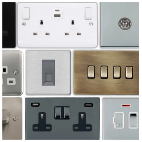 Sockets & Switches by Finishes