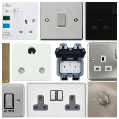 Sockets & Switches by Types
