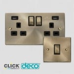 Click Deco Antique Brass Finish