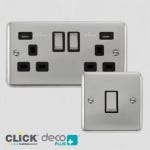 Click Deco Plus Polished Chrome Finish