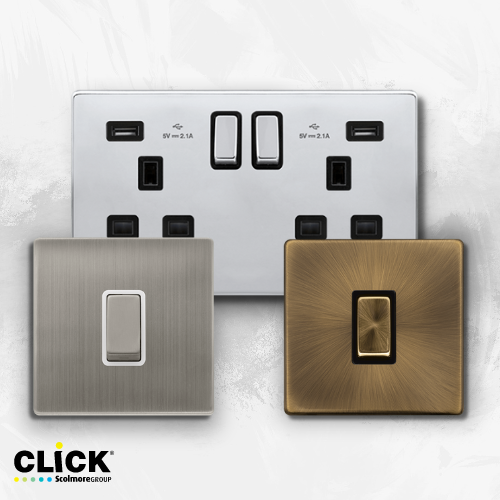 Click Decorative Sockets & Switches