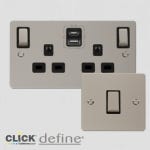 Click Define Pearl Nickel Finish
