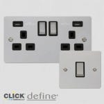 Click Define Polished Chrome Finish