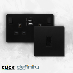 Click Definity Complete Matt Black Finish