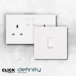 Click Definity Complete Polar White Finish