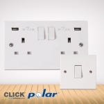 Click Polar Sockets & Switches