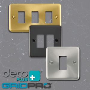 Click Deco Plus GridPro Frontplate
