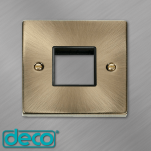 Click Deco MiniGrid Antique Brass Plates