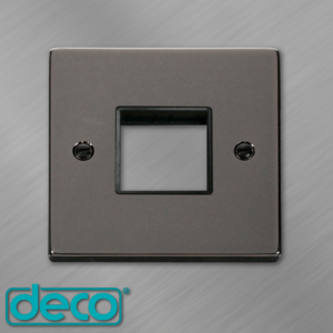 Click Deco MiniGrid Black Nickel Plates