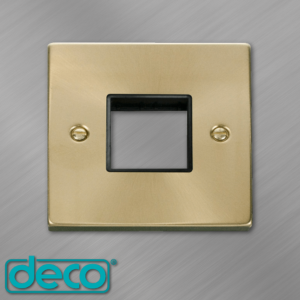 Click Deco MiniGrid Satin Brass Plates