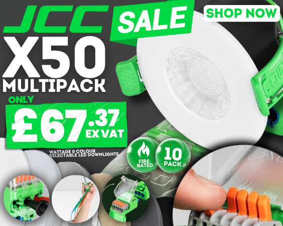 JCC's X50 Multipack Downlights on SALE Now!