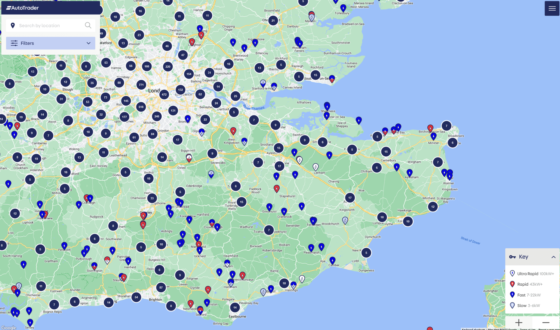 Click here to visit interactive EV Charger Map 