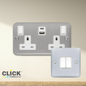 Click Metal Clad Switches & Sockets